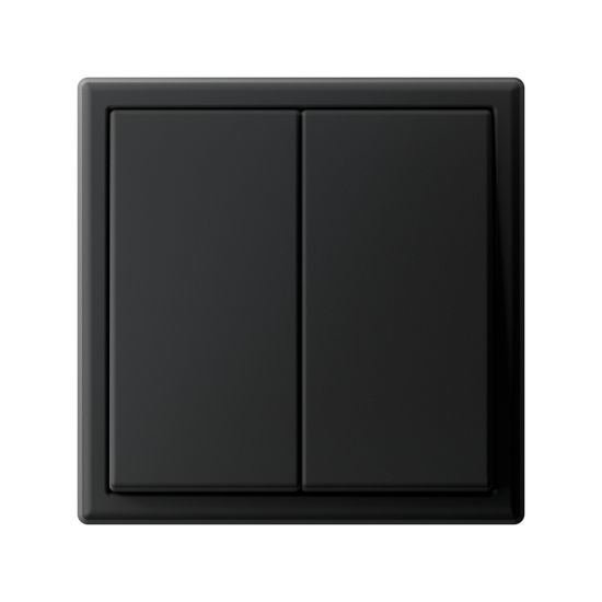 Переключатель 2-кл. ArtGallery 10AX быстрозажим. клем. механизм карбон SE GAL001065S