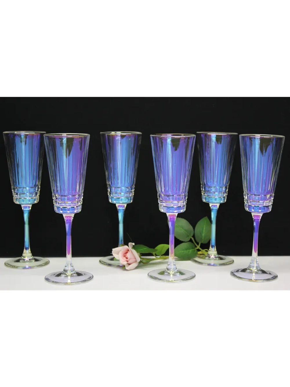 Бокалы Радуга"Чикаго"