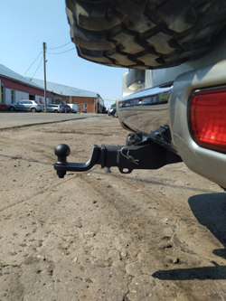 Фаркоп Avtos на MITSUBISHI PAJERO III, IV съемный квадрат (2002-2007)(паспорт и сертификат в комплекте)(без электрики)MI 30