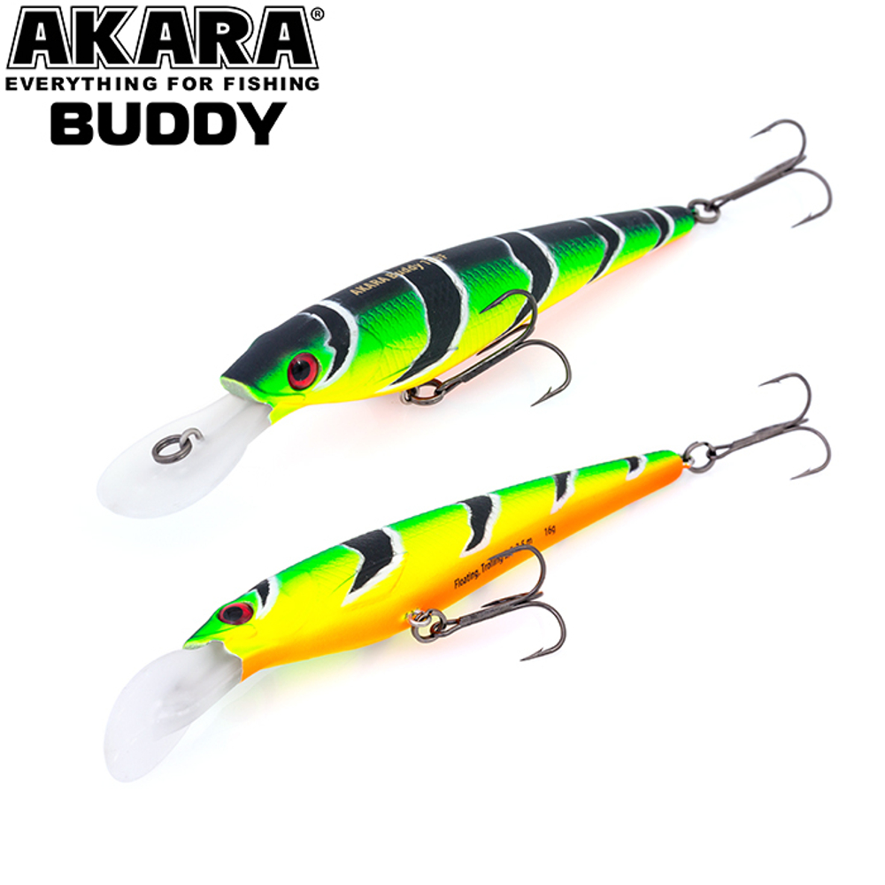 Воблер Akara Buddy 85F 9 гр. (1/3 oz 3,3 in) A107