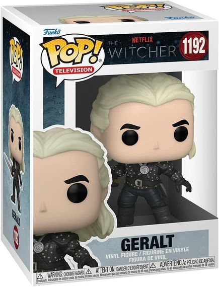 Funko Pop! POP TV: Witcher- Geralt w/Chase