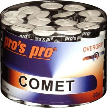 Намотки теннисные Pro's Pro Comet 60P - white