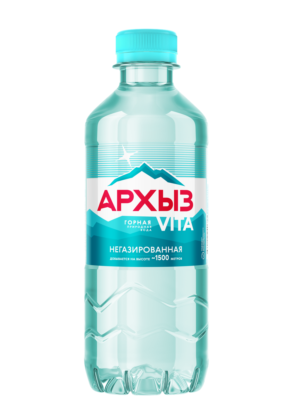 Архыз Vita горная прир. питьевая 3+ вода 0,33 л ПЭТ негаз