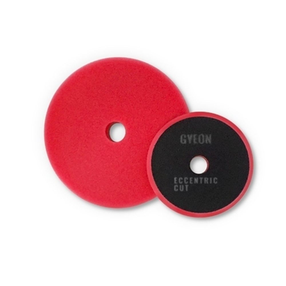 GYEON Твердый полировальный круг, красный эксцентрик Q2M Eccentric Cut 80мм 1шт