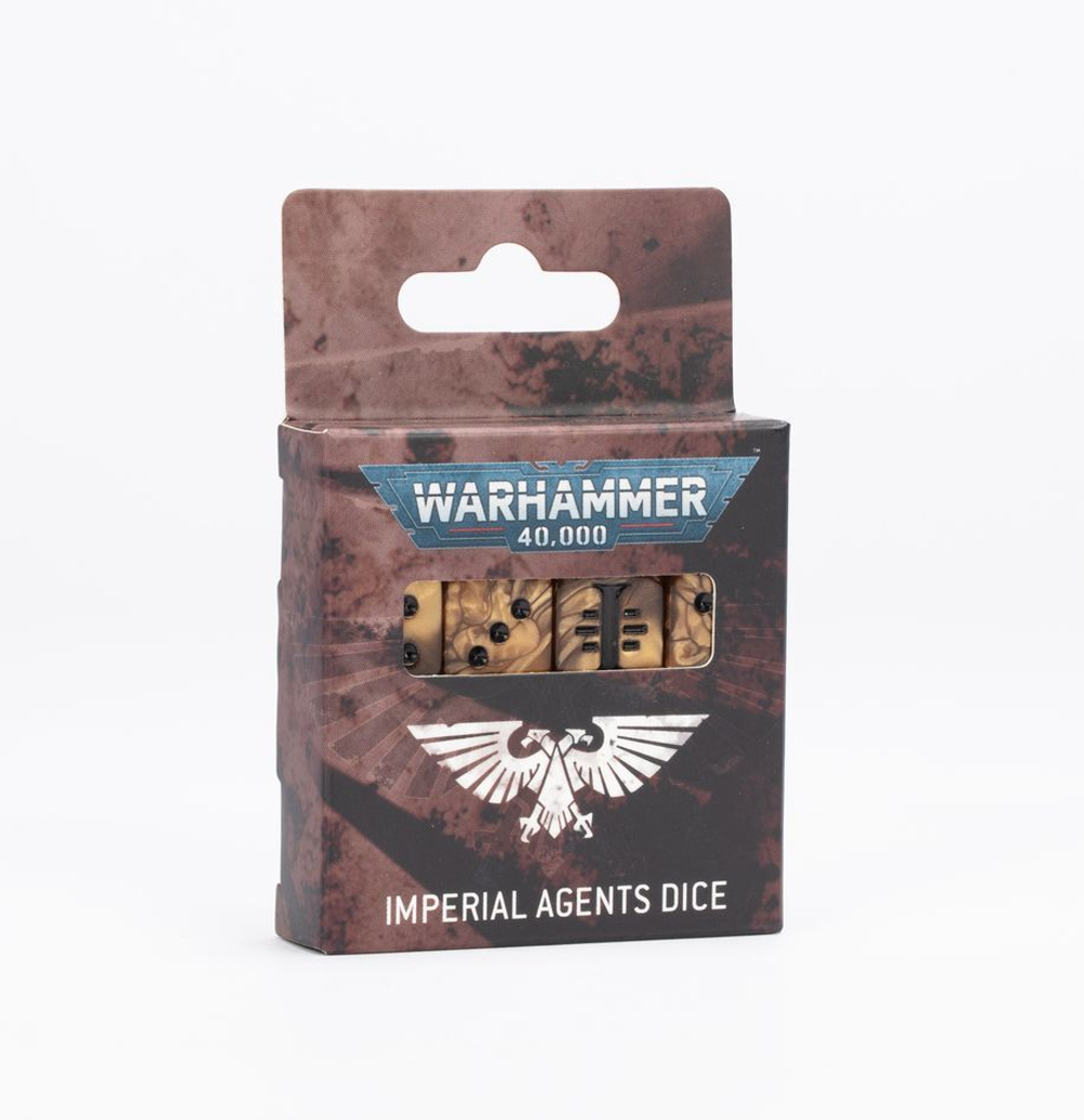 Набор кубиков Warhammer 40000: Imperial Agents Dice Set
