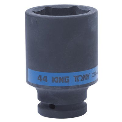 KING TONY (643544M) Головка торцевая ударная глубокая шестигранная 3/4", 44 мм