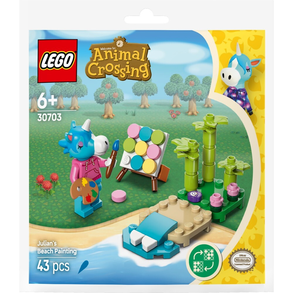 LEGO Animal Crossing - Джулиан и пляжный рисунок 30703
