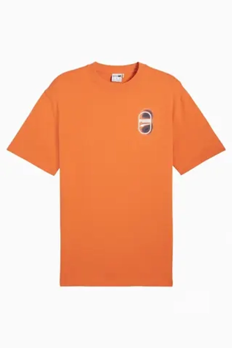 Футболка Puma Downtown 180 Graphic - оранжевый