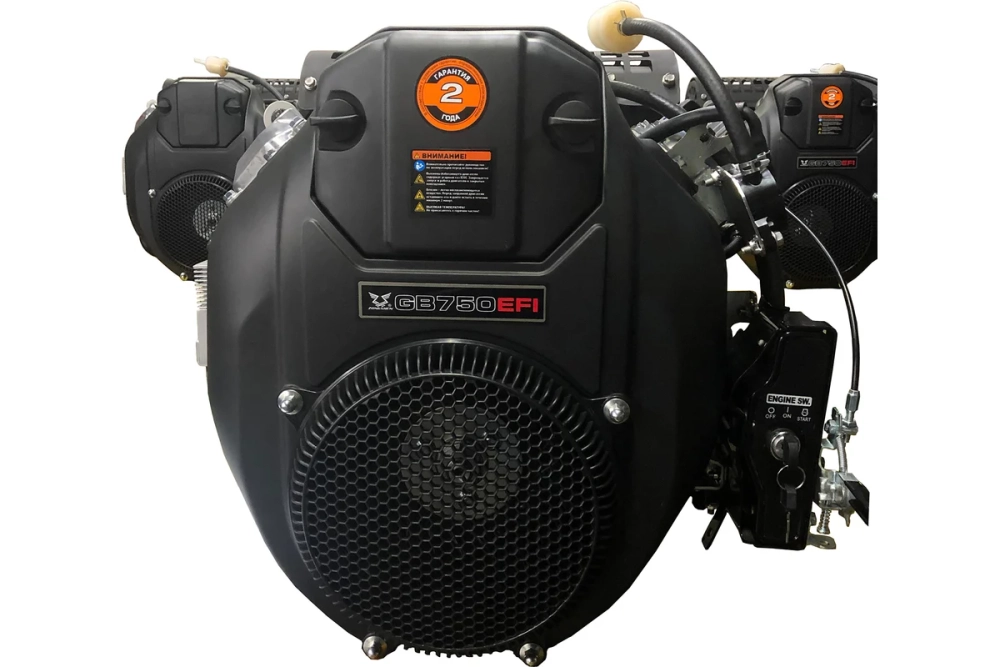 Двигатель бензиновый Zongshen GB 750 B EFI (D=28,575 мм)