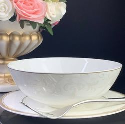 Lenardi 145-132 Салатник 18см СЕРЫЙ ШЕЛК в под.уп.(х24)Костяной фарфор