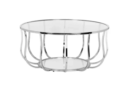 Журнальный стол Garda Decor 13RXCT4033-SILVER
