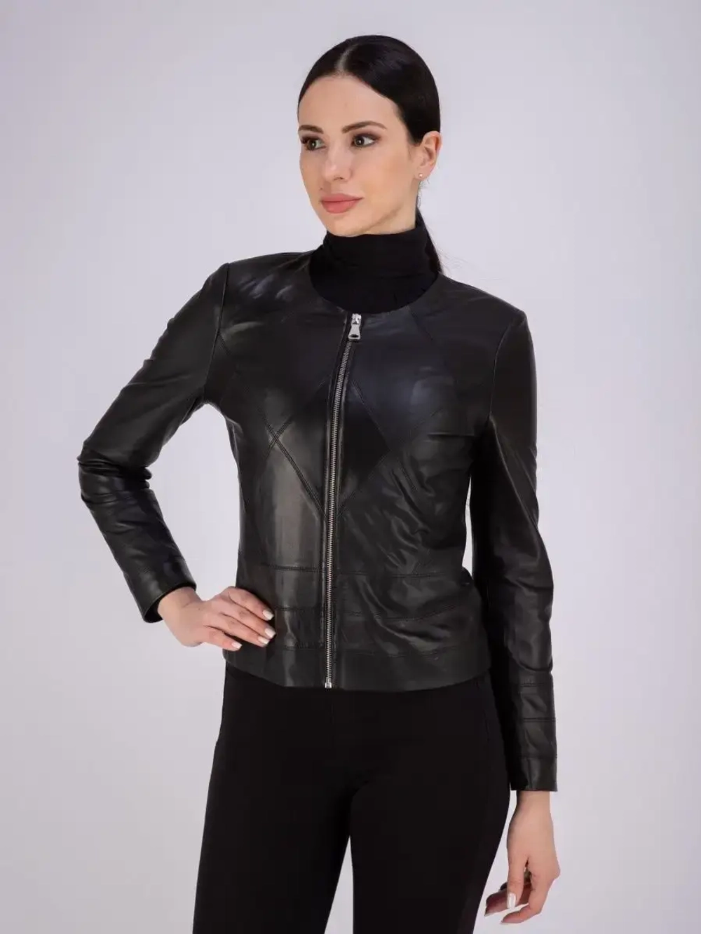 Куртка женская из натуральной кожи Турция