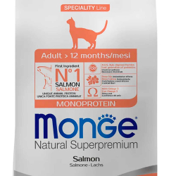 Monge Monoprotein корм для кошек с лососем (монобелковый) (Adult)