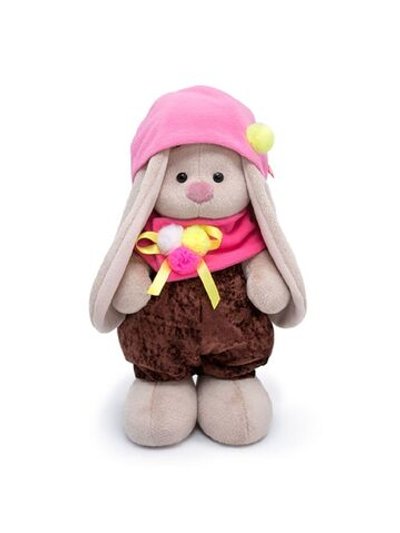 Мягкая игрушка Зайка Ми в штанишках и снуде 32 см