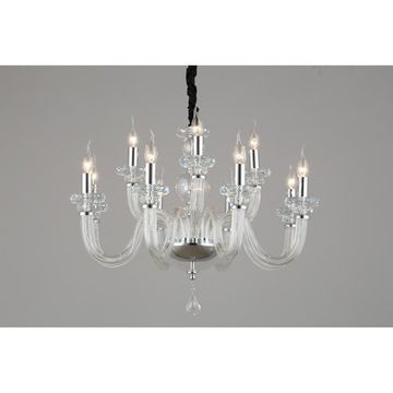 Люстра подвесная OML-89303-12 хром Scalea Omnilux