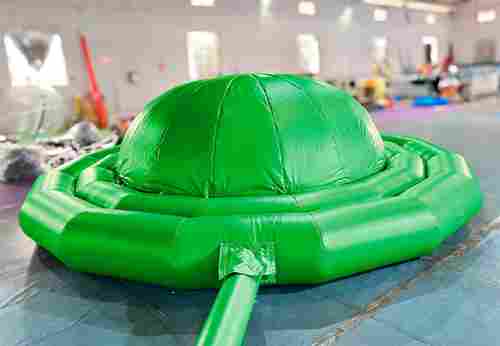 Надувное оборудование «Надувной живот» 3*3*1,2 м, зелёный