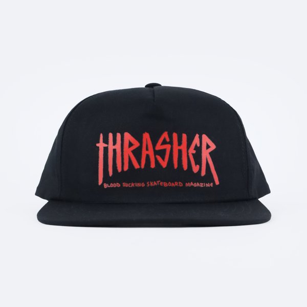 Кепка Thrasher x Toy Machine Scratch Snapback (black) артикул: - купить в магазине Дайс