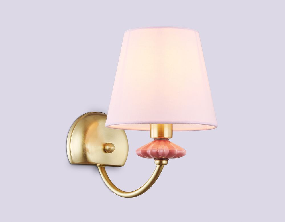 Ambrella Настенный светильник с абажуром и декором из керамики Ceramo Classic LH75027