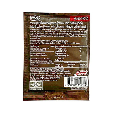 Кофе с хромом Preaw Brand, 12 гр.