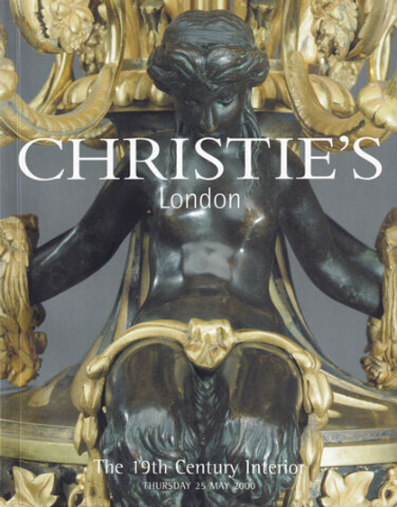 Каталог аукциона Christie’s, Лондон, Интрерьер XIX века от 25 мая 2000 года