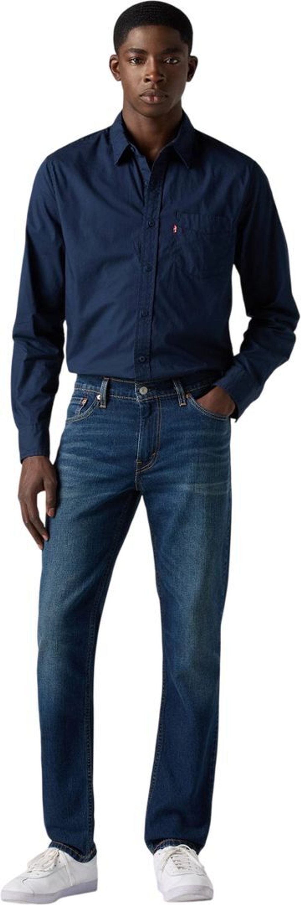 Джинсы Levis 511™ SLIM DARK INDIGO - WORN IN blue