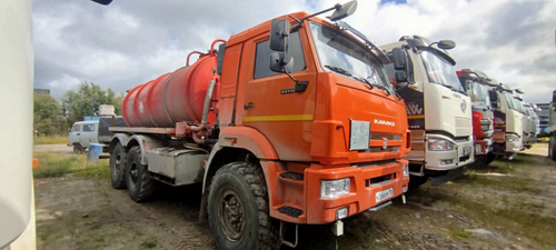 НПО Трансмастер 4671* на шасси КамАЗ 43118 6x6 Автоцистерна пищевая 4671M2-30 (Дизельный, 6,7 л, 292
