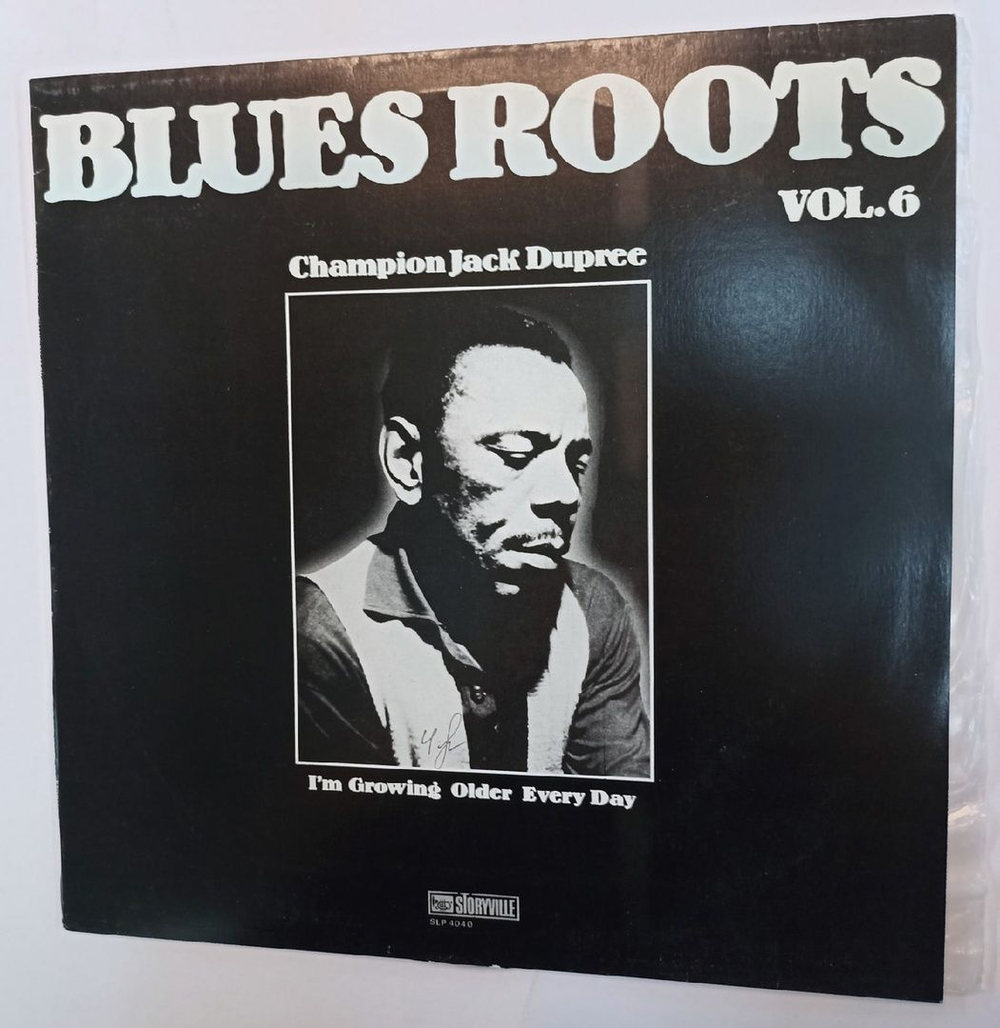 Винтажная виниловая пластинка Champion Jack Dupree Im Growing Older Every Day (Poland 1982)