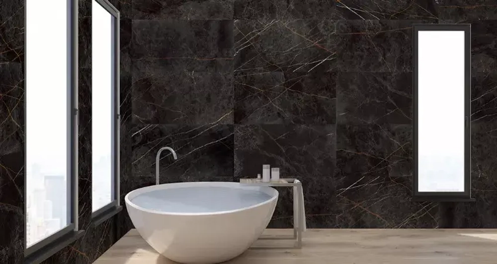 ГРАНИТЕ САНДРА ЧЕРНО-ОЛИВКОВЫЙ 600*1200 керамогранит матовый