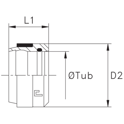 Кольцо R DL12 B4