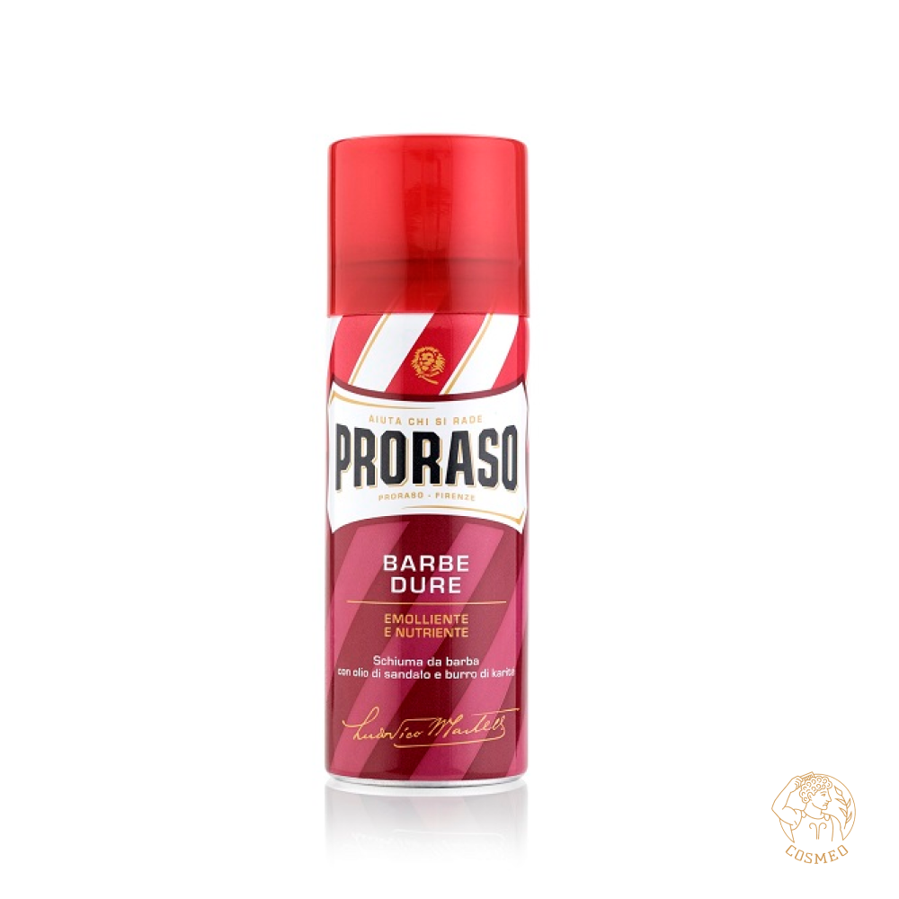 Пена для Бритья Питательная с Маслом Сандала и Маслом Ши Proraso 50 мл