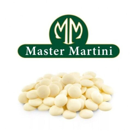 Шоколад Master Martini 32,7% Gourmand White Buttons ,белый  100 гр