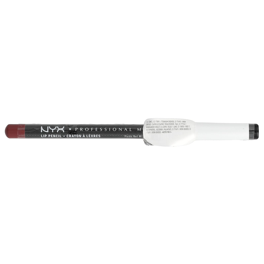 NYX Professional Makeup, Тонкий карандаш для губ, 831 лиловый, 1,04 г (0,03 унции)