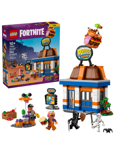 Конструктор Лего Фортиснайт Ресторан ДаррБургер | LEGO Fortnite Durrr Burger Restaurant - 77076, 546 деталей (10+)