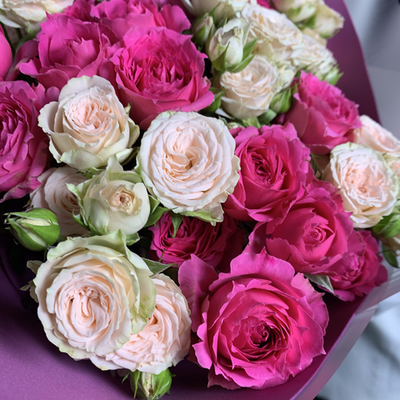 Букет "Лолита" (Кустовые Розы)