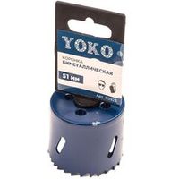 Коронка биметаллическая 51 мм Yoko