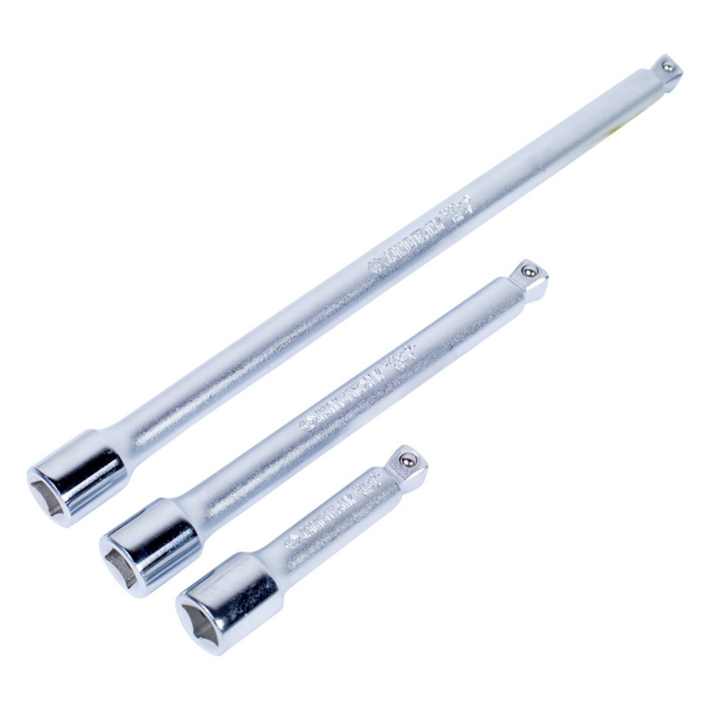 Набор двухпозиционных удлинителей 3/8&quot;, 75, 150, 250 мм, 15 градусов, с шаровым окончанием, 3 предмета KING TONY 3103PR