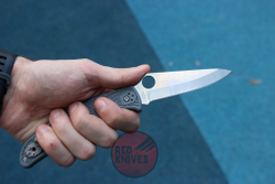 Нож Spyderco Endura Grey HG (версия 2024г) C10PGY