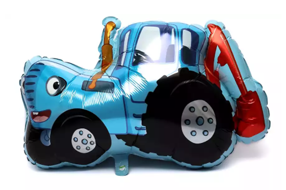 К фигура Синий трактор