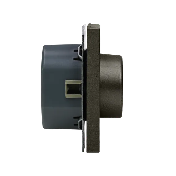 Светорегулятор поворотно-нажимной (диммер) ArtGallery LED RC 400Вт механизм мокко SE GAL000623