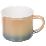 Чайная пара «Северное сияние» (кружка 230мл, блюдце, ложка) оранжевый