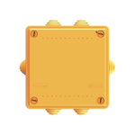 Коробка ответвительная FS 100х100х50мм IP55 4п 450В 6А 4кв.мм с кабельными вводами и клеммниками пластик. DKC FSB11404