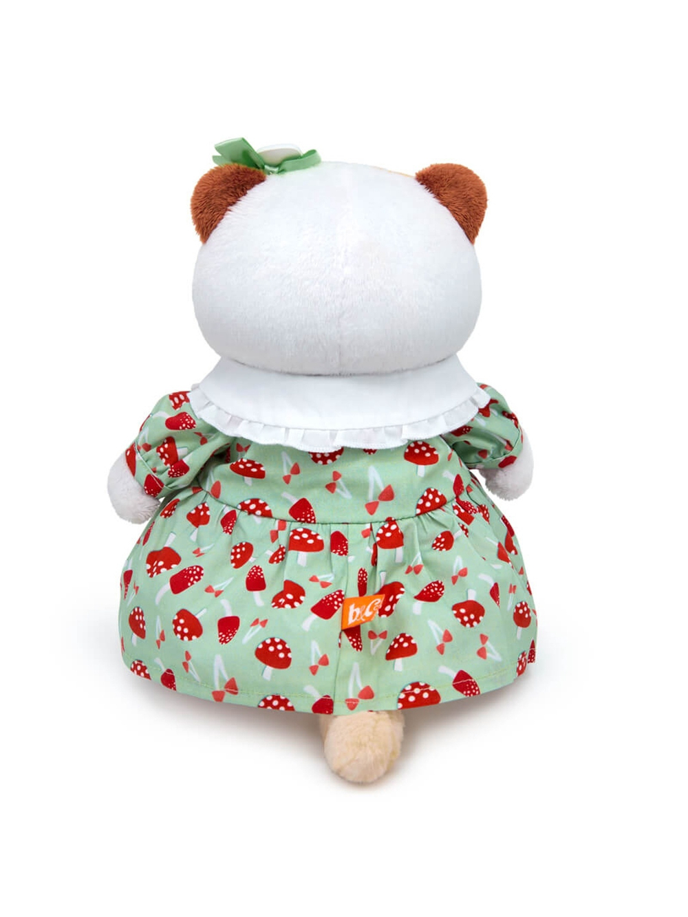 Мягкая игрушка Кошечка Ли-Ли в платье с мухоморами 24 см LK24-146