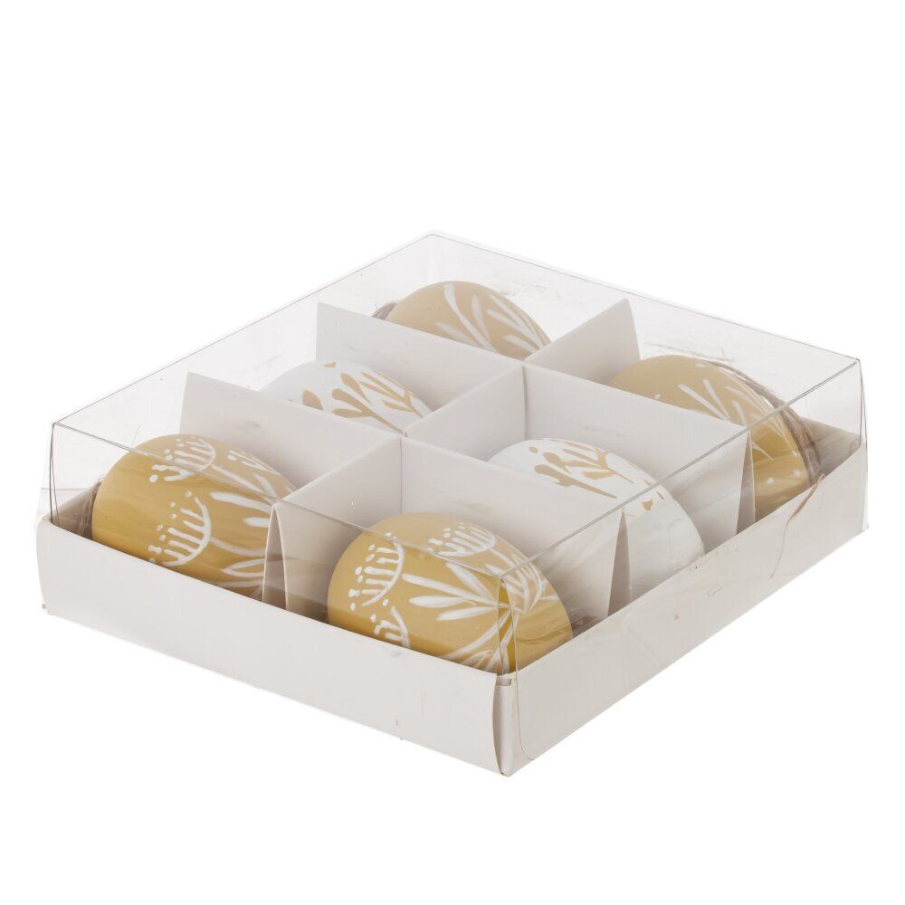 GAEM Набор из 6-ти изделий декоративных подвесных "Яйцо" (3,5*5,5), L15 W13 H5 см