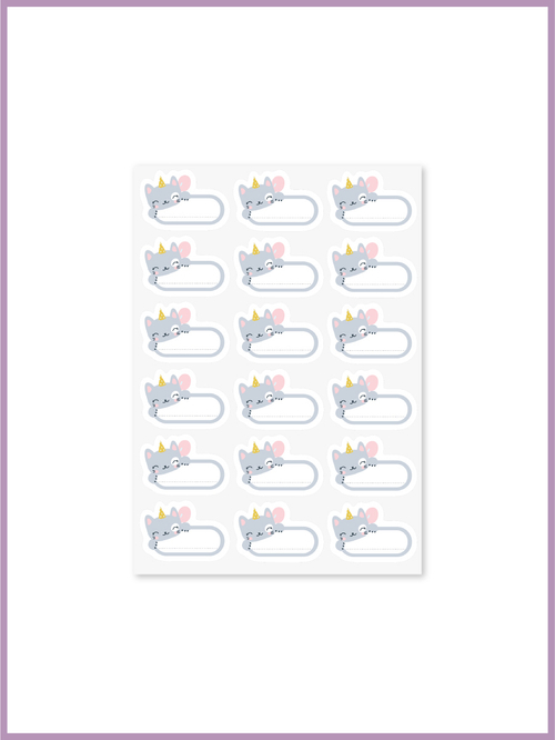 Термонаклейки на одежду. Котик