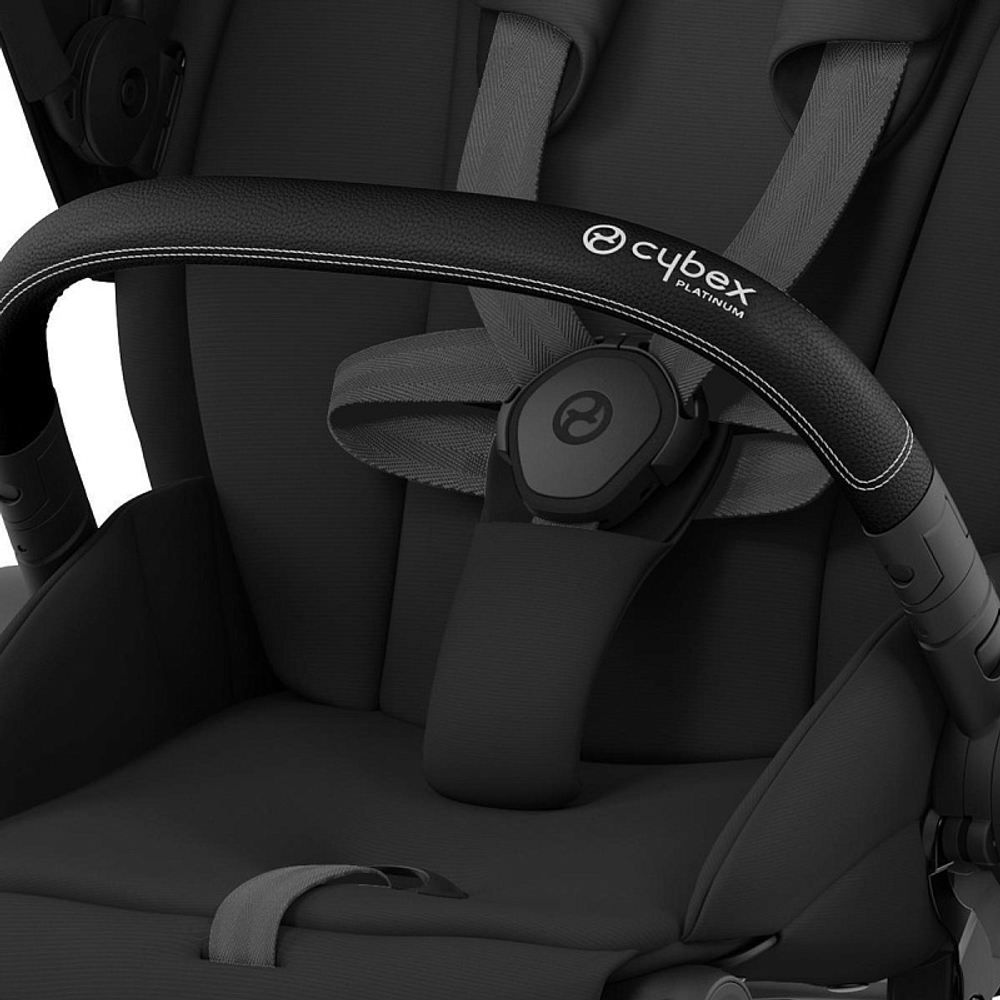 Коляска 3 в 1 Cybex Priam IV Matt Black complete и автокресло Cloud T i-Size Sepia Black Sepia Black