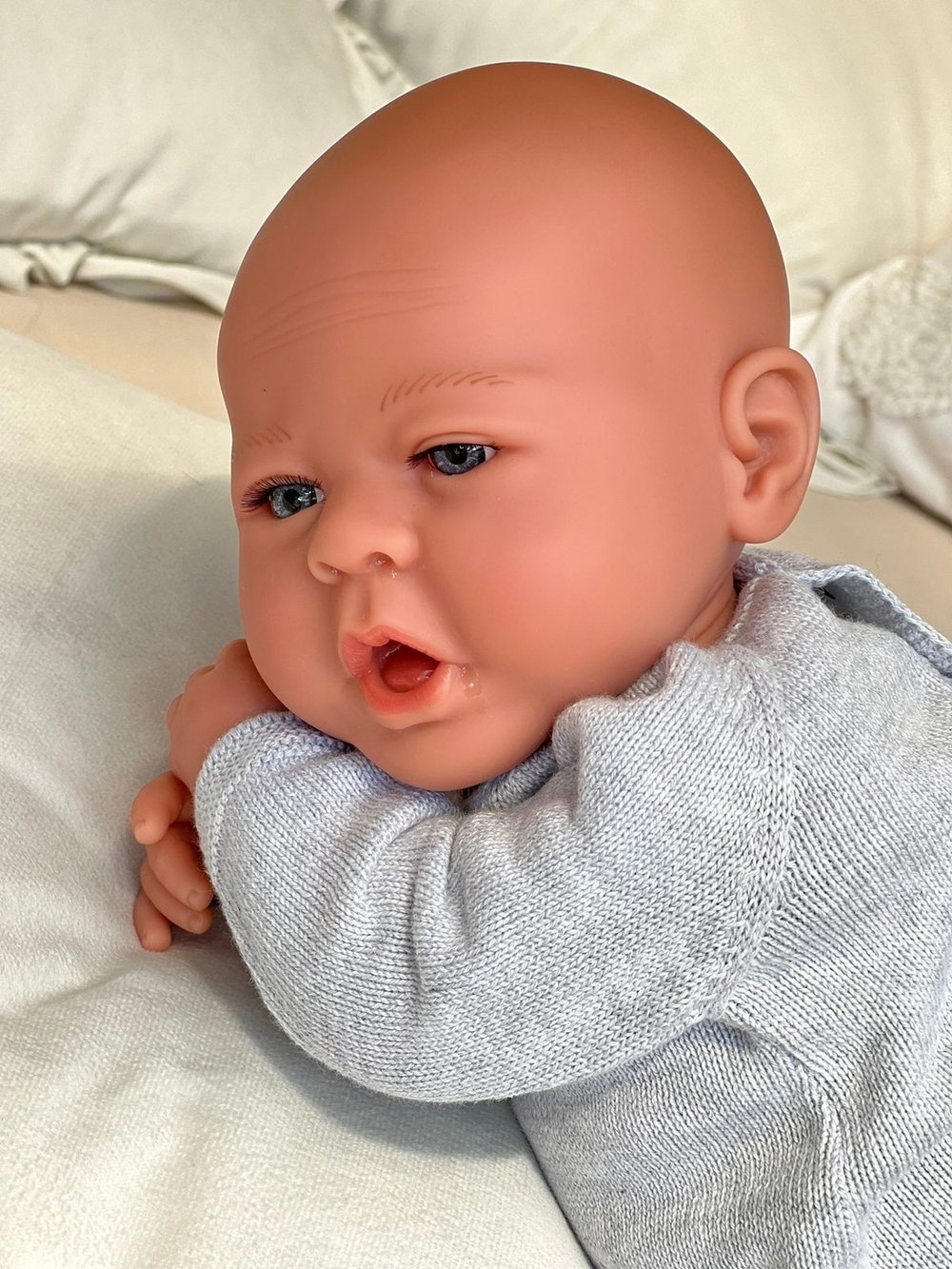 Кукла Реборн Marina and Pau 45cм Martina мягконабивная (M3137)