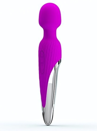 Жезловый вибромассажер Nathaniel (Цвет: лиловый)