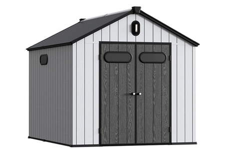 Сарай пластиковый BlackFox Summit 7,4м2, серый/антрацит