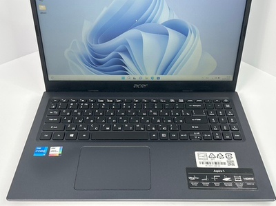 Ноутбук Acer Aspire 5 A515-56-56J0 (NX.A16ER.001) 15.6"/Intel Core i5-1135G7/RAM 8GB/SSD 256GB/Intel Iris Xe/1366*768/TN/Windows10/Подсветка кл-ры: нет/черный. Состояние: B1