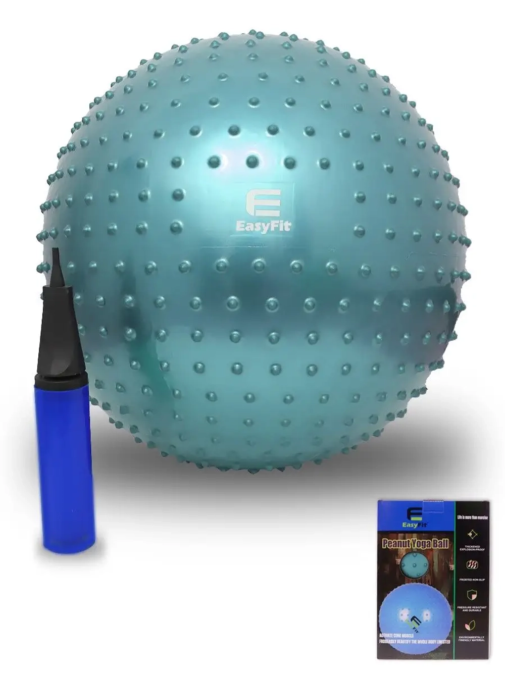 Мяч гимнастический массажный 65 см